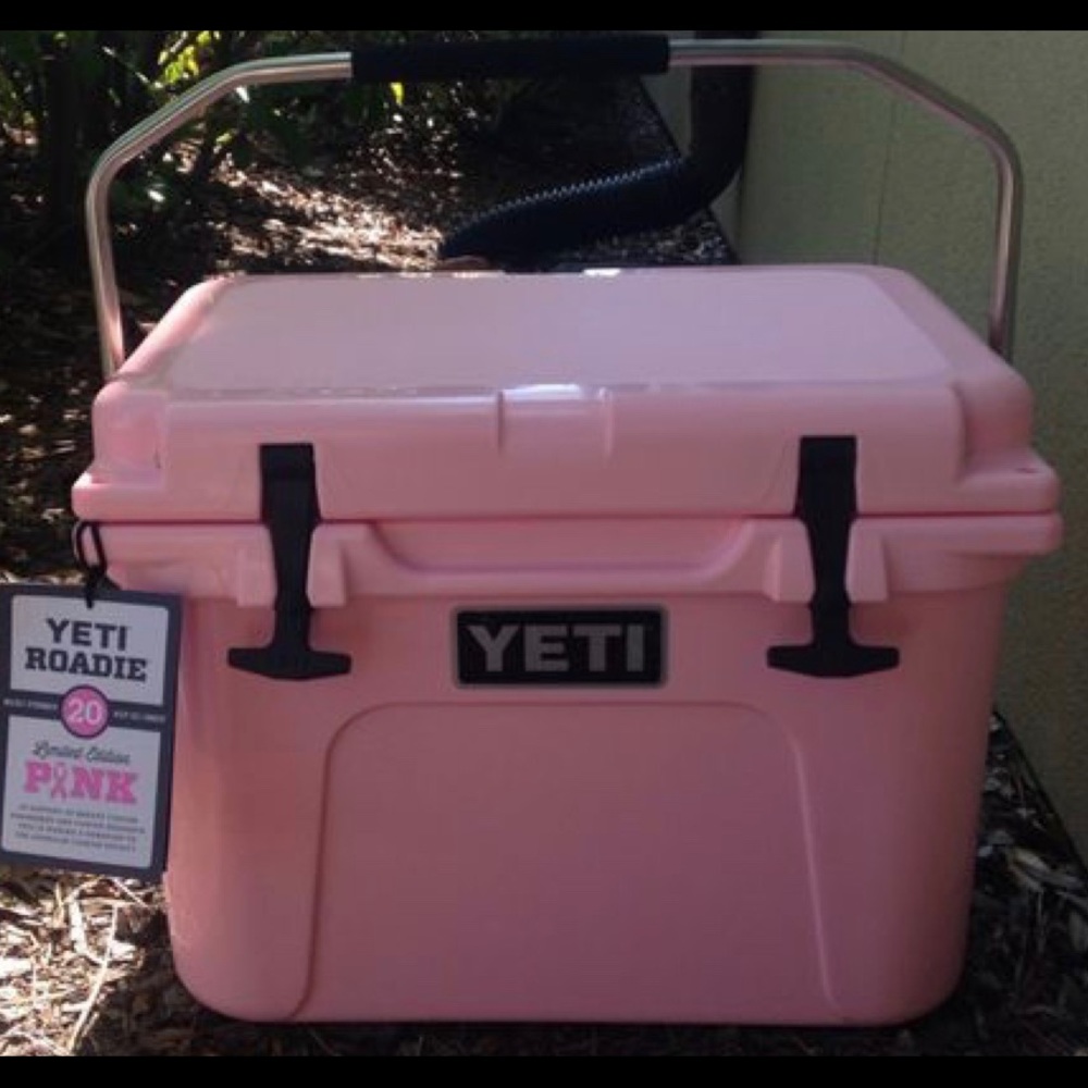 Pink yeti cooler